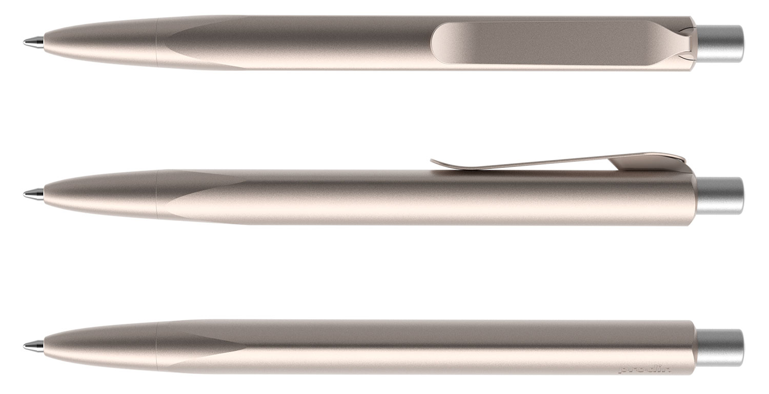 Prodir Kugelschreiber MS8 PSS S03 S70 Silk-Silver