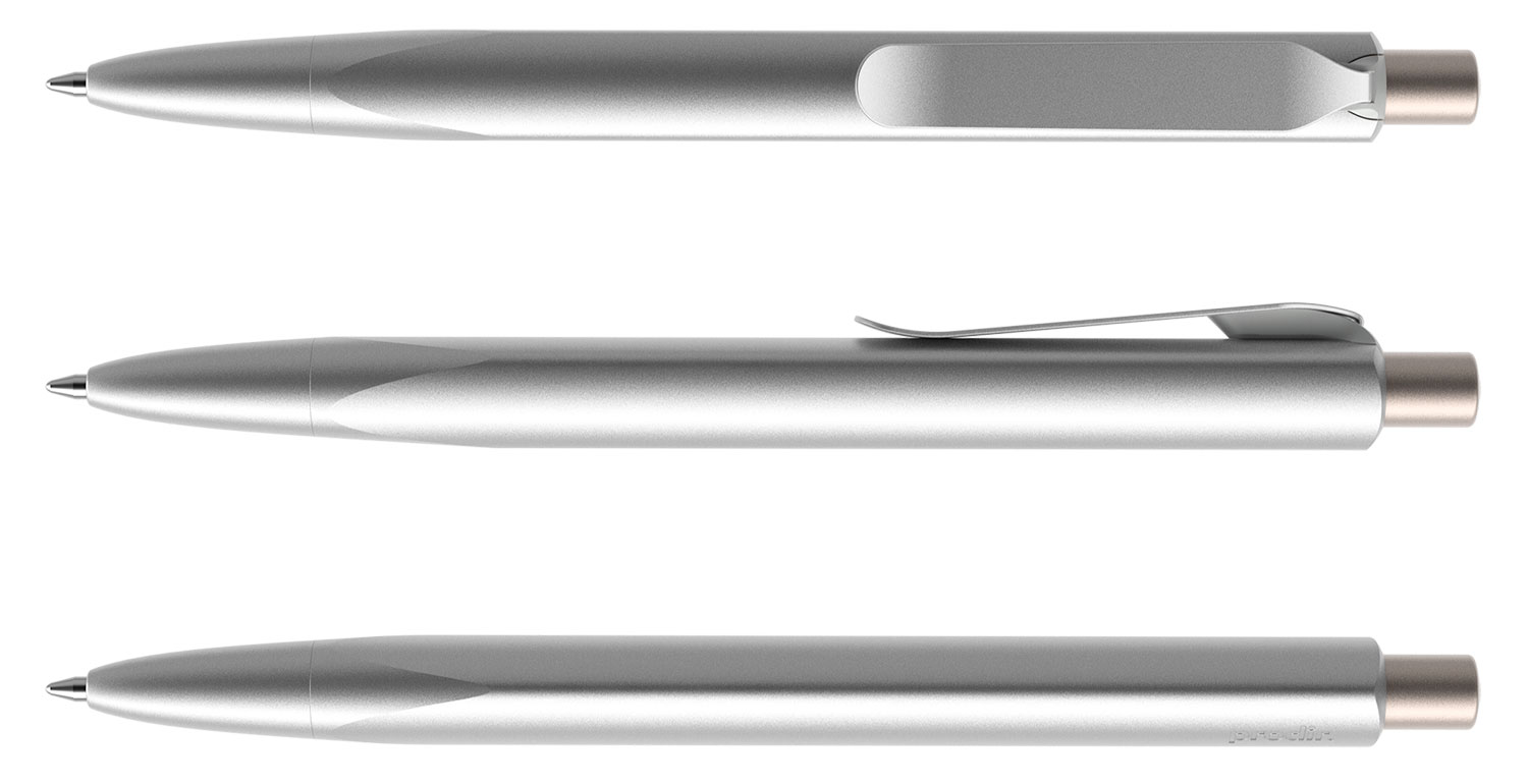 Prodir Kugelschreiber MS8 PSS S70 S03 Silver-Silk