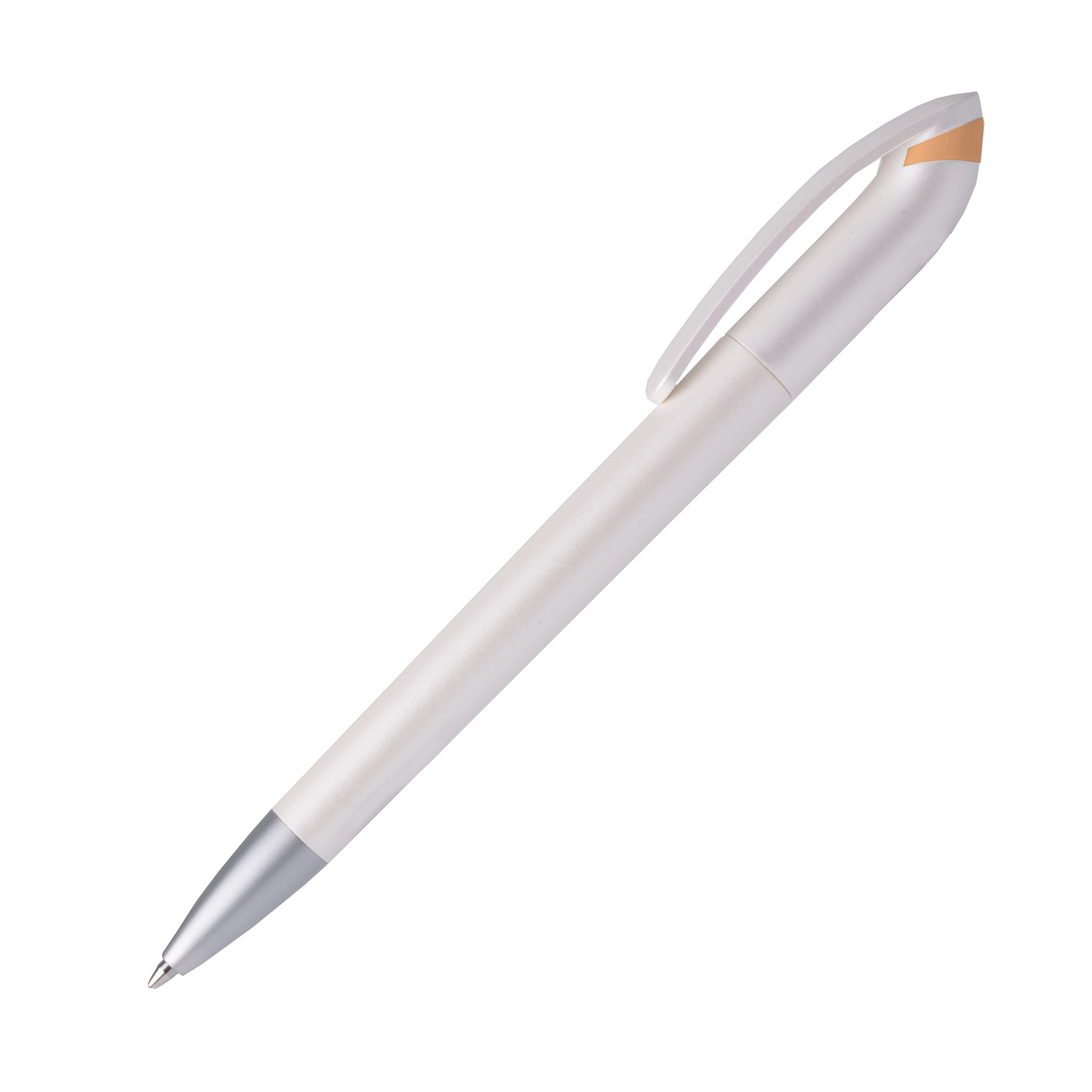 Burger Swiss Pen Kugelschreiber Beo Identity 214 Perlmuttweiß - Apricot