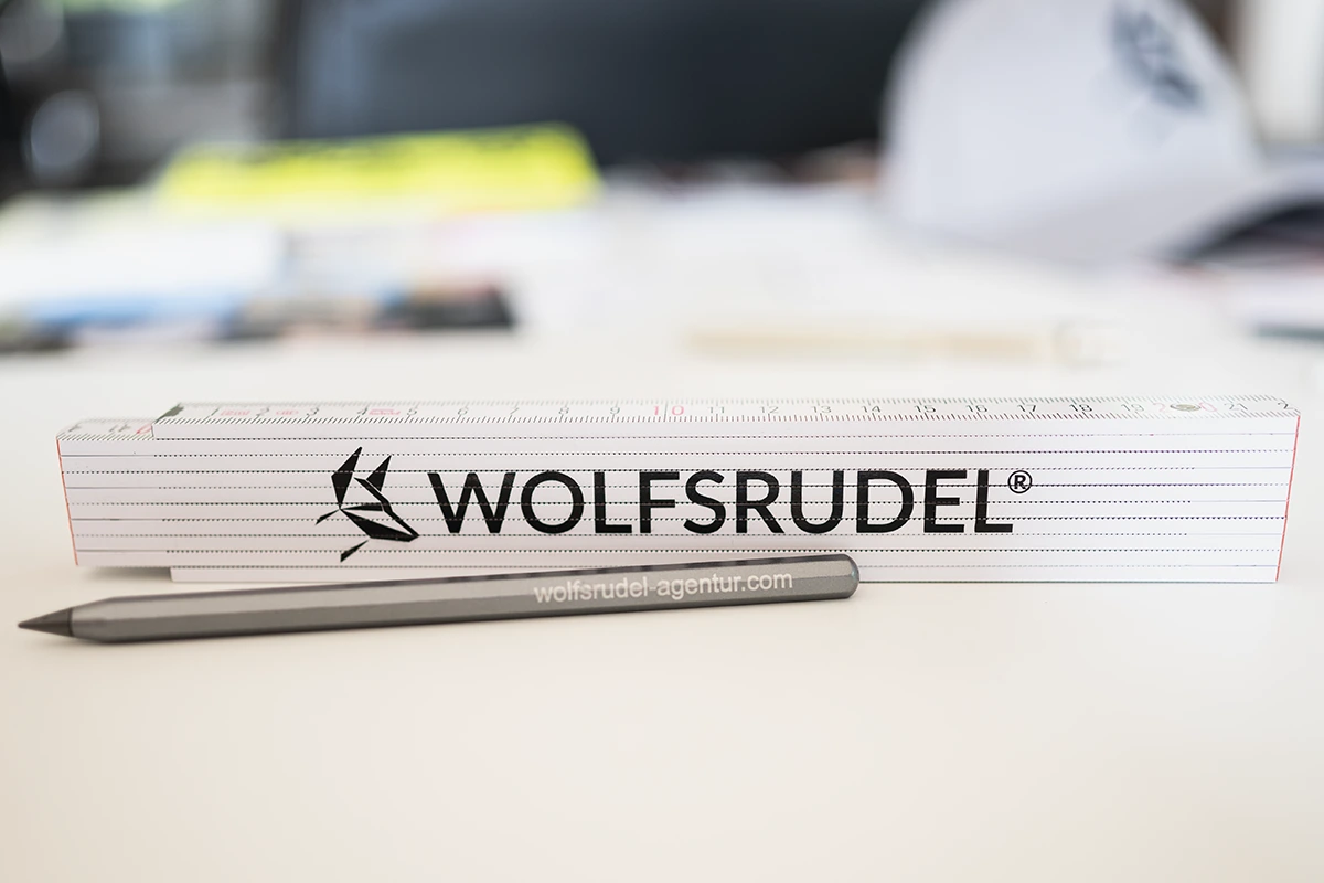 Auswahl typischer Werbeartikel für Messen