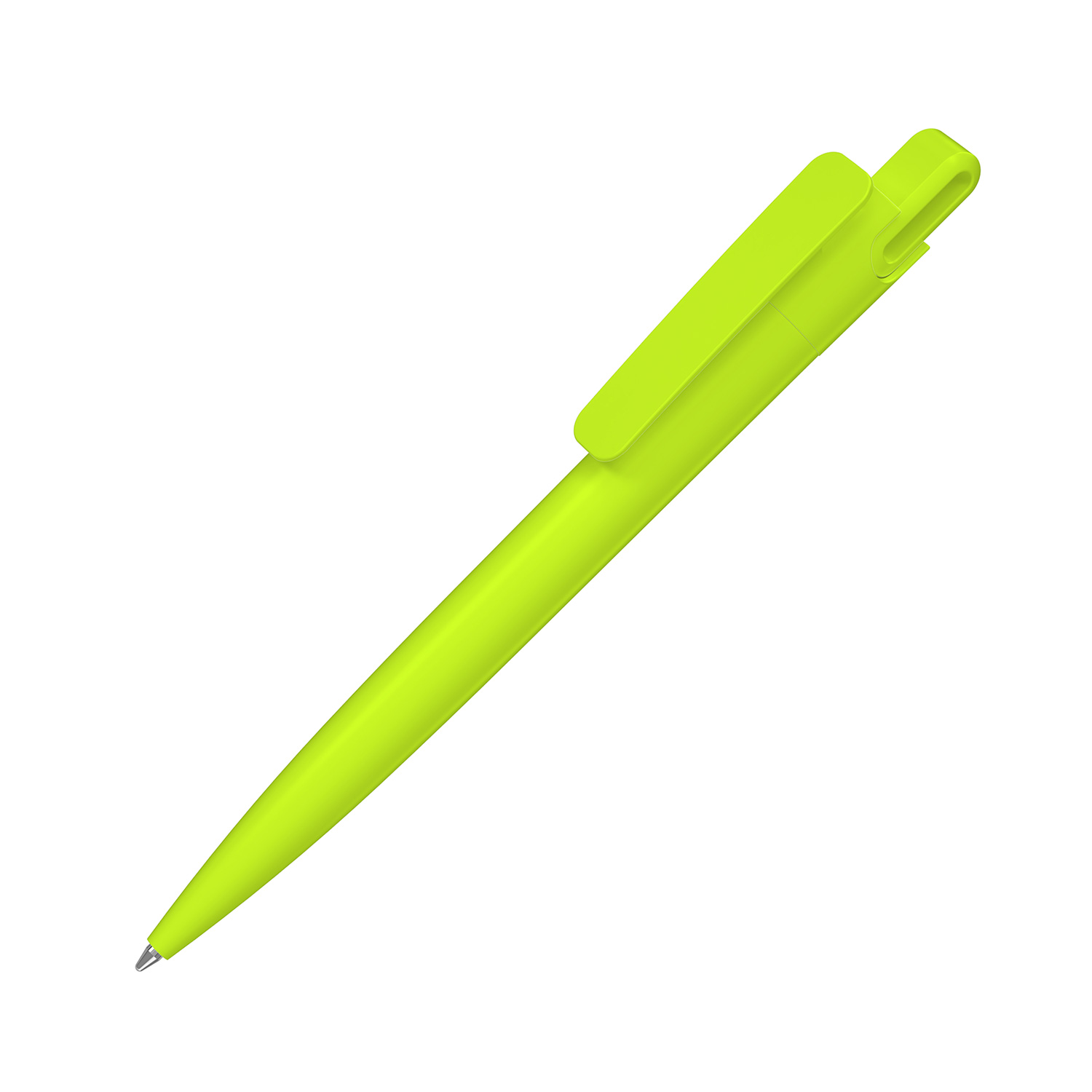 Burger Kugelschreiber Quanta Basic Neongelb