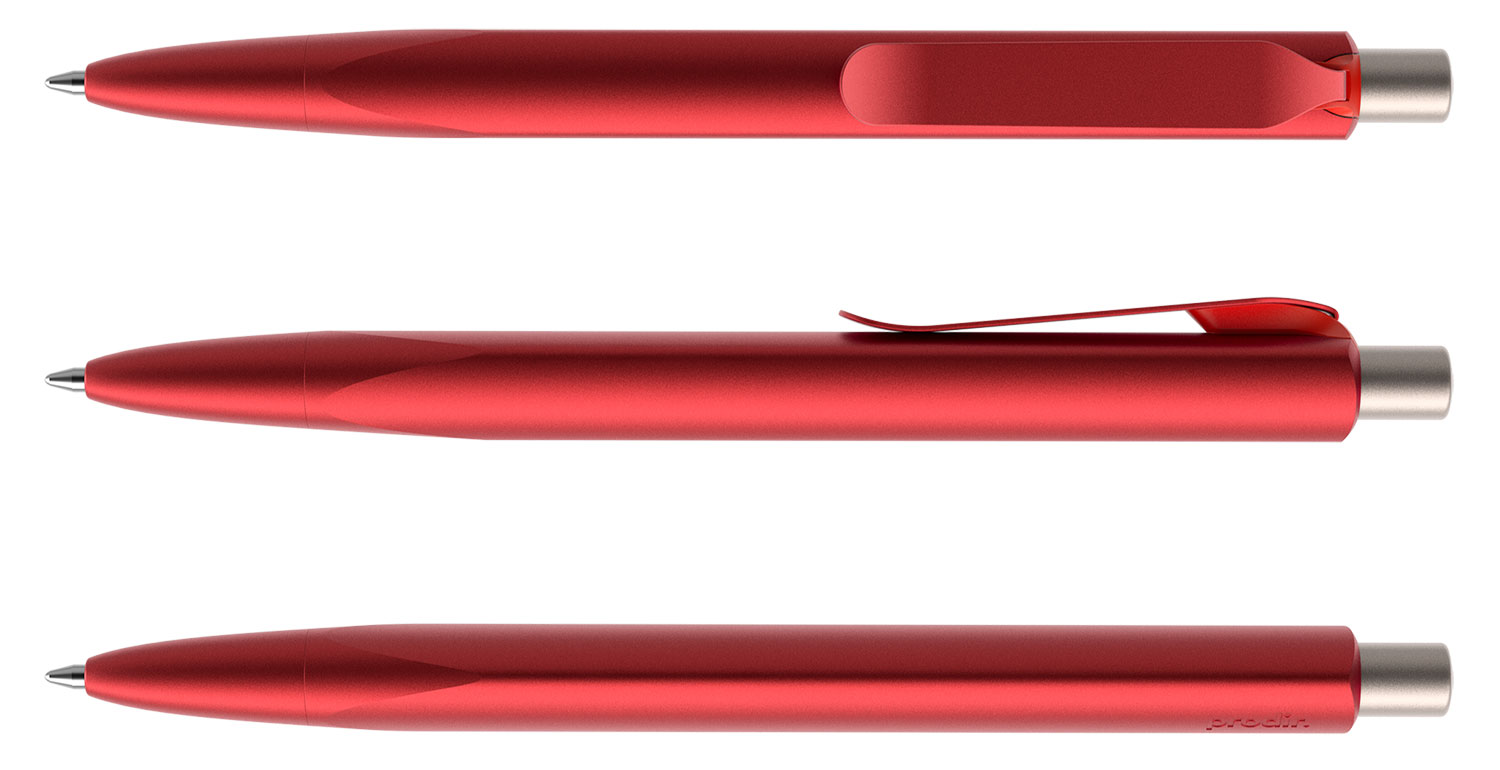Prodir Kugelschreiber MS8 PSS S16 S03 Red Jasper-Silk