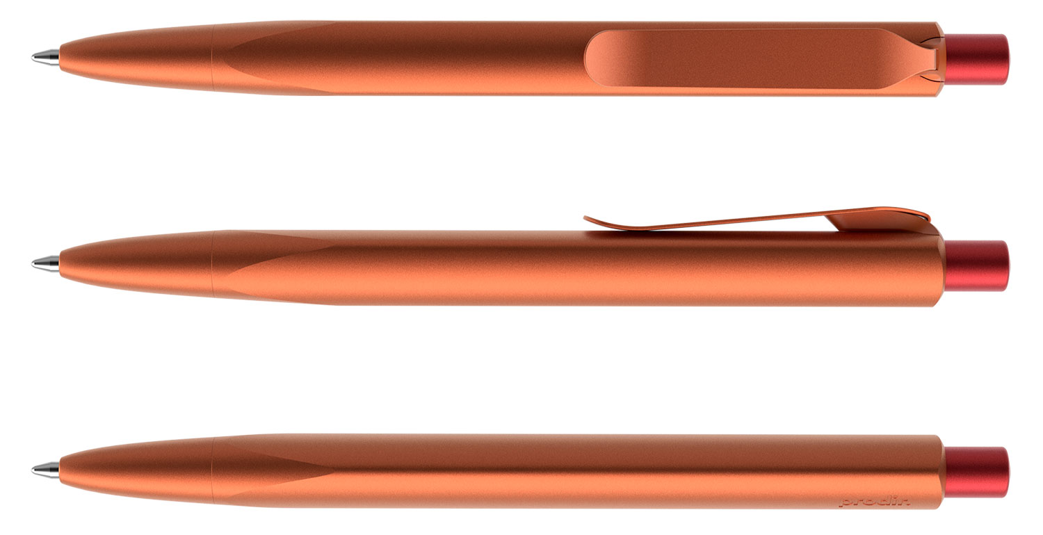 Prodir Kugelschreiber MS8 PSS S15 S16 Canyon Orange-Red Jasper
