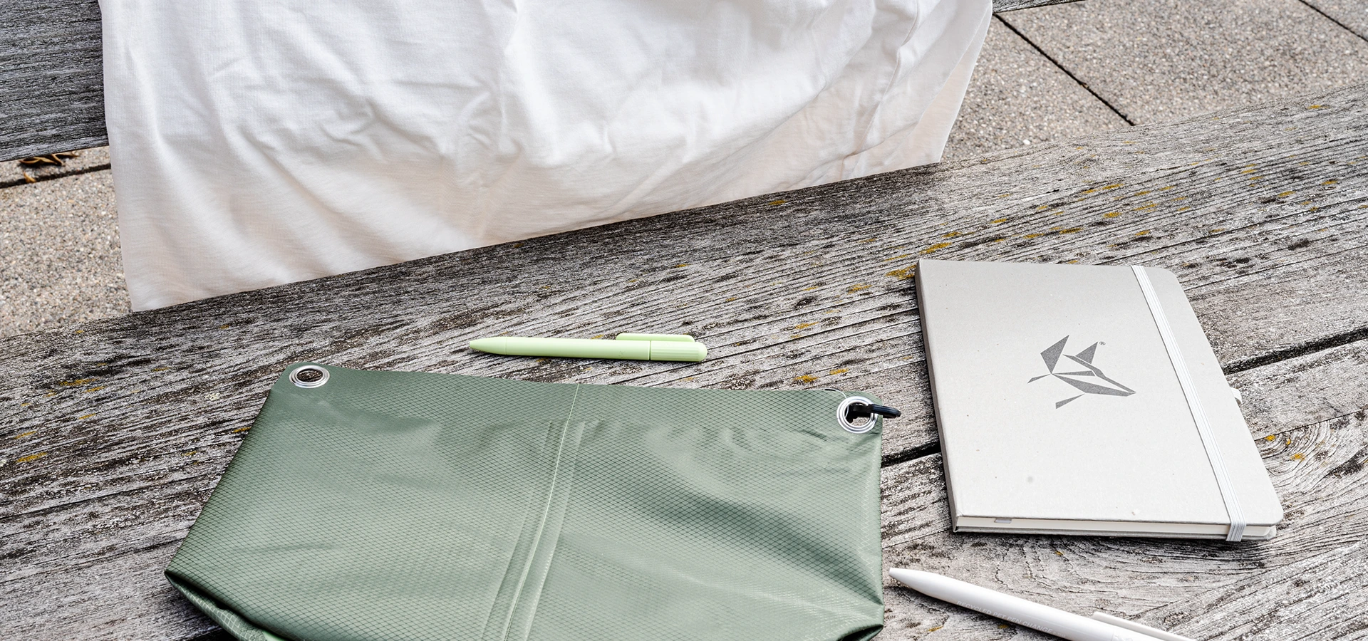 Werbeartikel für Messen mit Kugelschreibern, Taschen und Give-aways