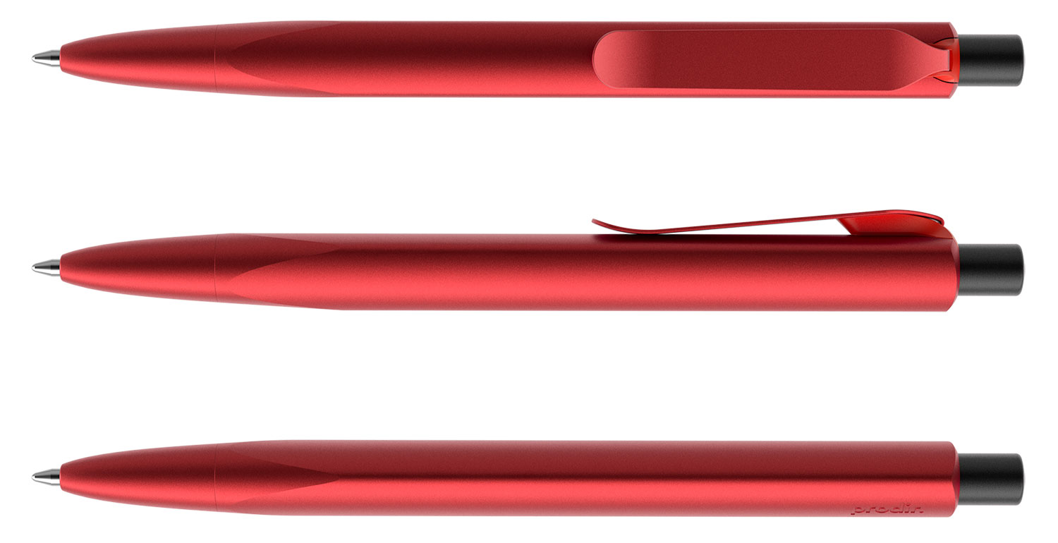 Prodir Kugelschreiber MS8 PSS S16 S80 Red Jasper-Black