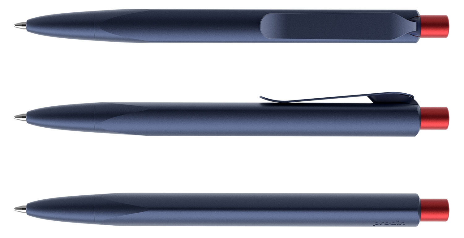 Prodir Kugelschreiber MS8 PSS S63 S16 Cobalt Blue-Red Jasper