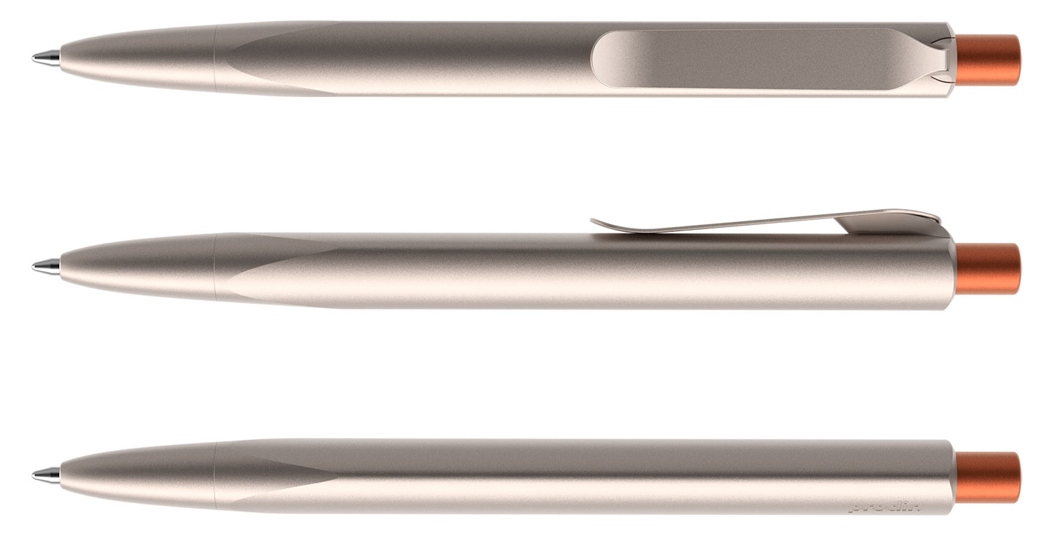 Prodir Kugelschreiber MS8 PSS S03 S15 Silk-Canyon Orange