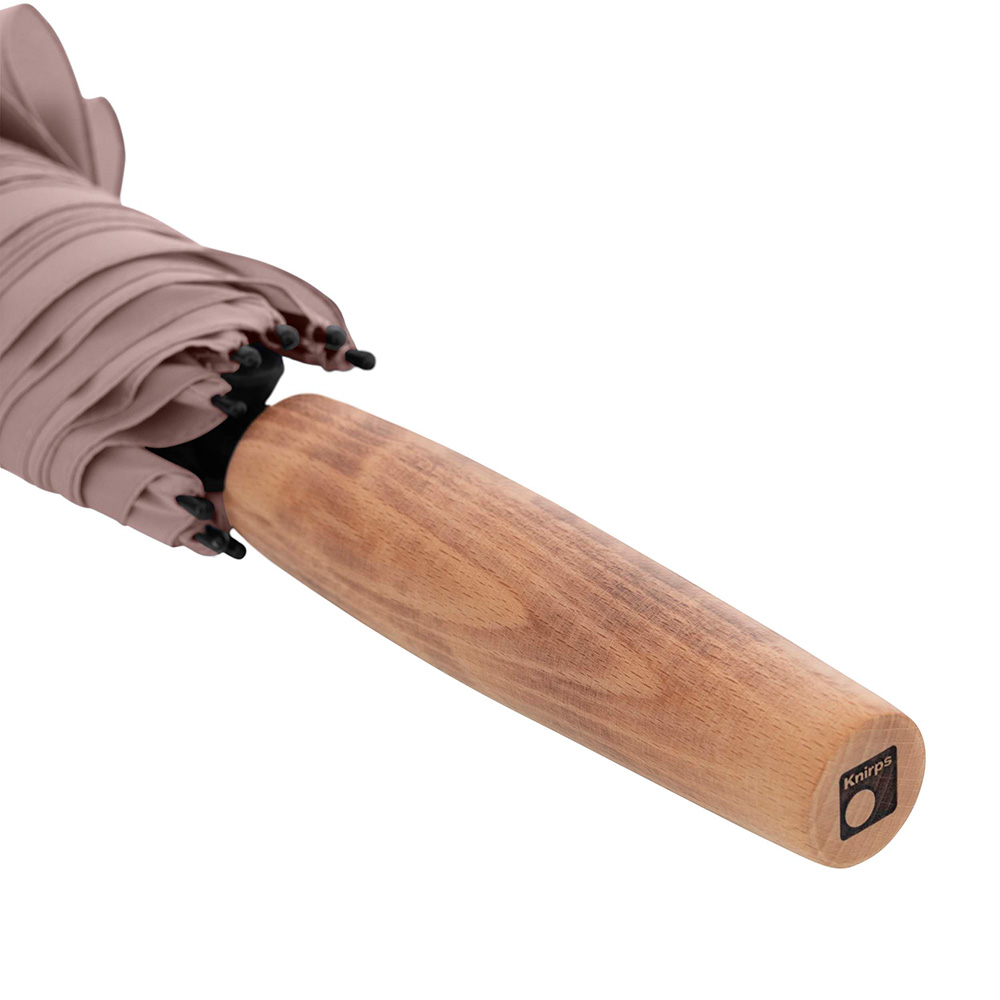 Knirps® Schirm Timber Stick Automatic Heather