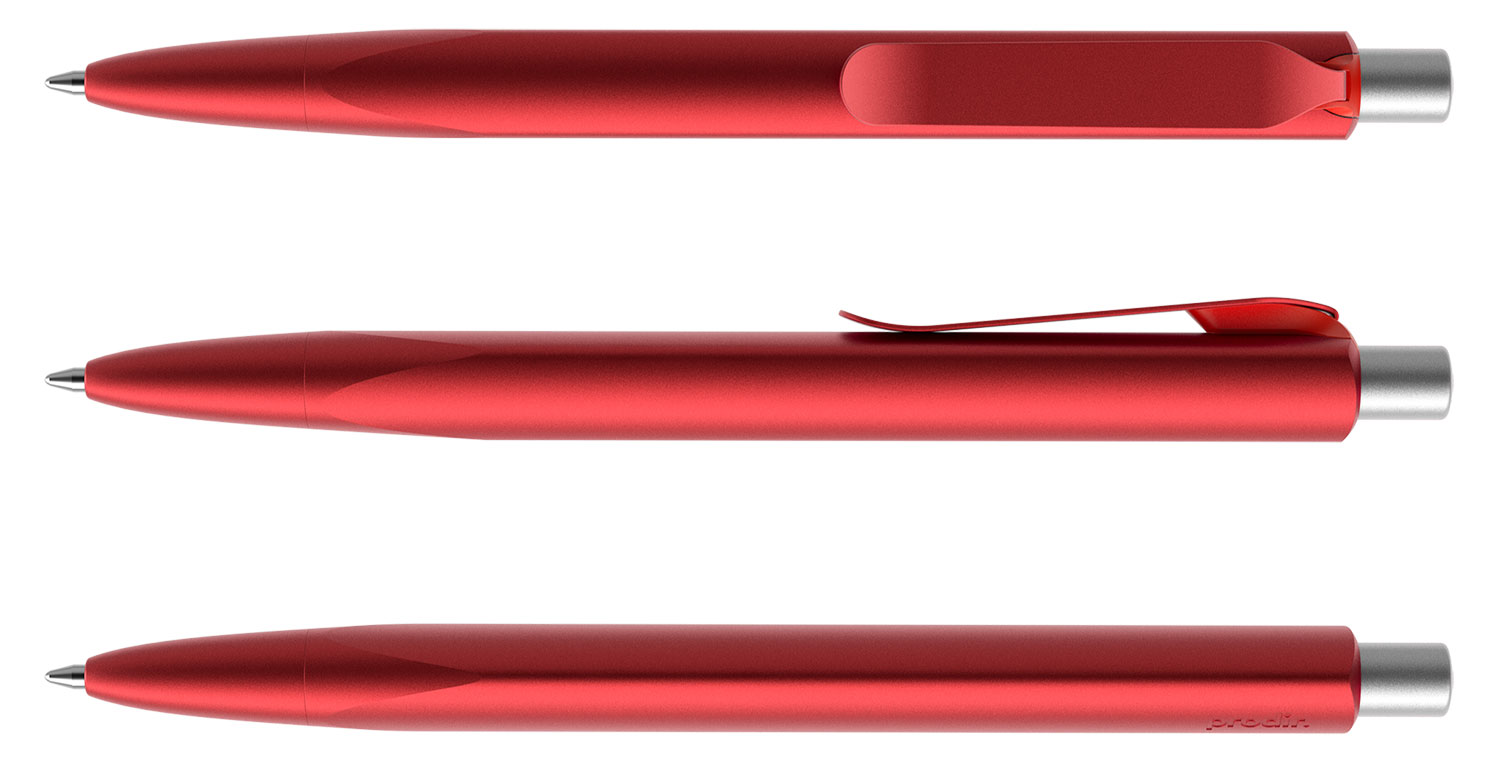 Prodir Kugelschreiber MS8 PSS S16 S70 Red Jasper-Silver