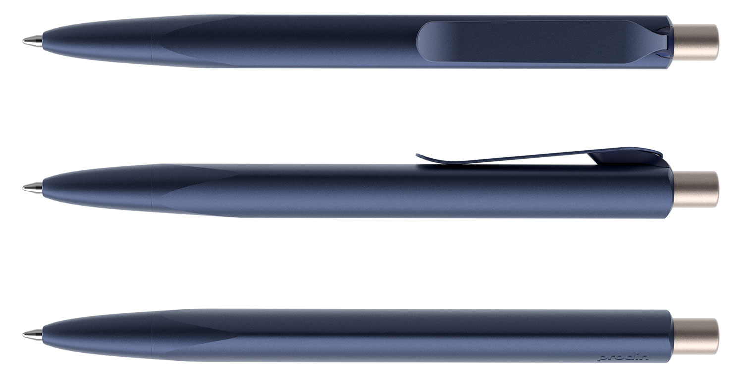 Prodir Kugelschreiber MS8 PSS S63 S03 Cobalt Blue-Silk