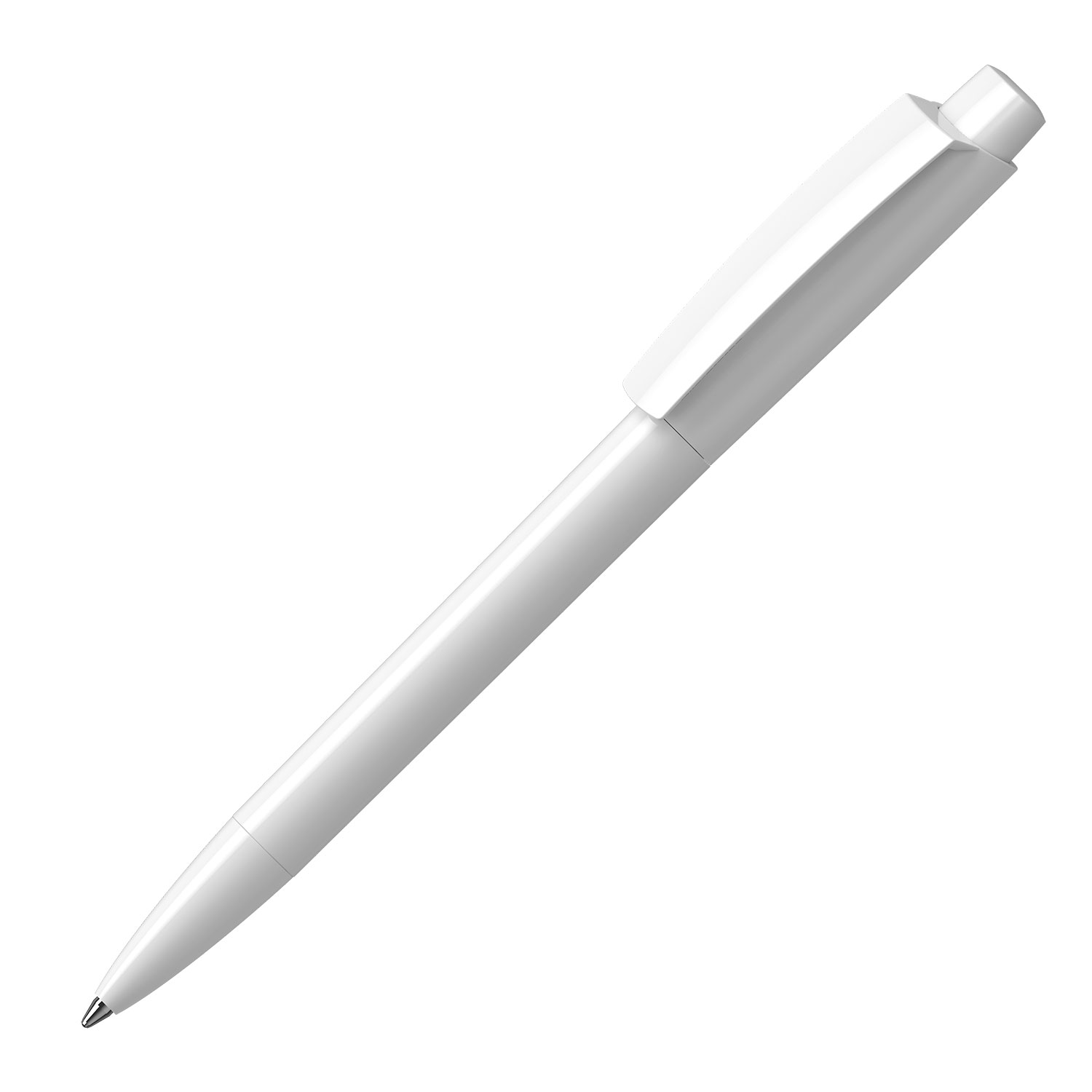 Klio Kugelschreiber Zeno High Gloss Weiss