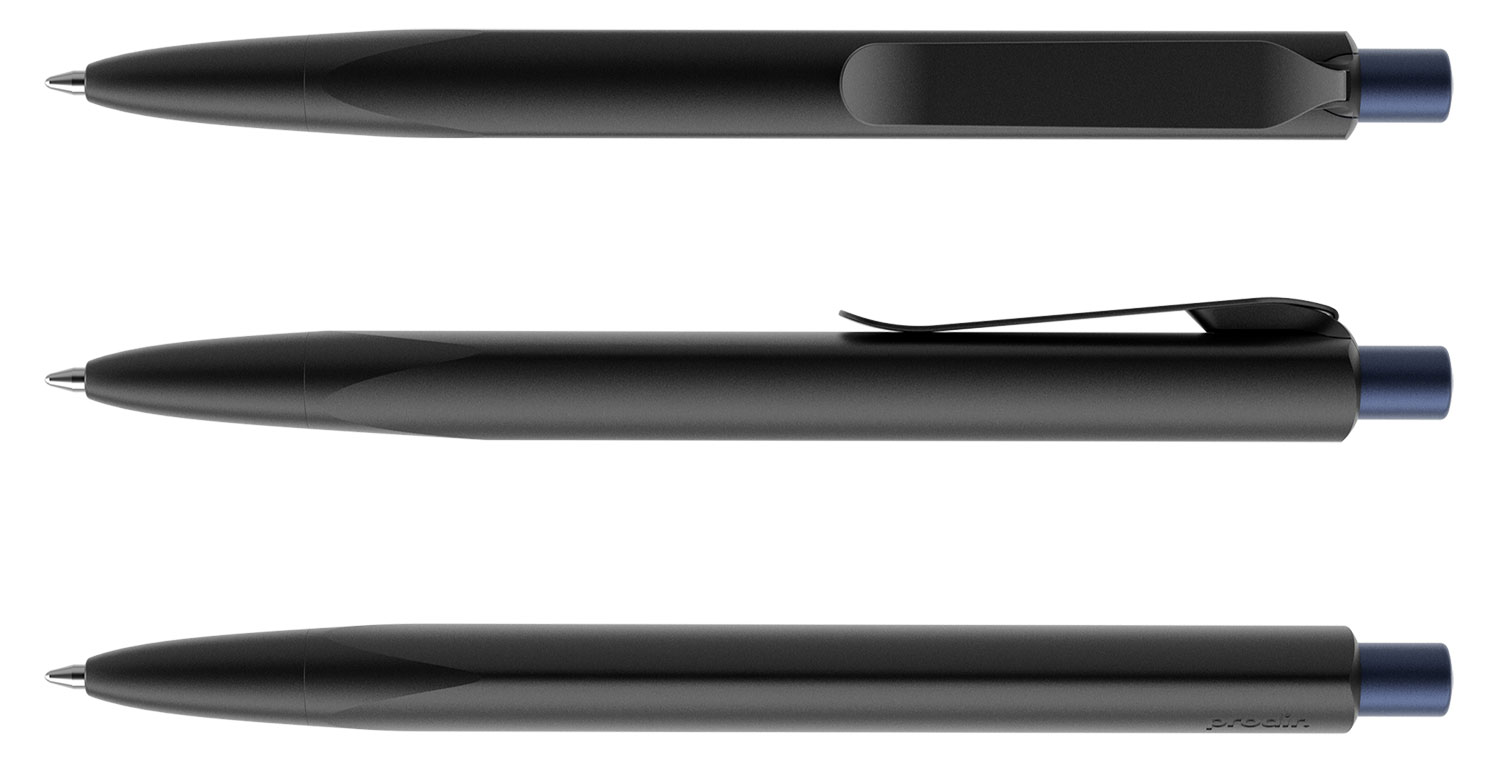 Prodir Kugelschreiber MS8 PSS S80 S63 Black-Cobalt Blue