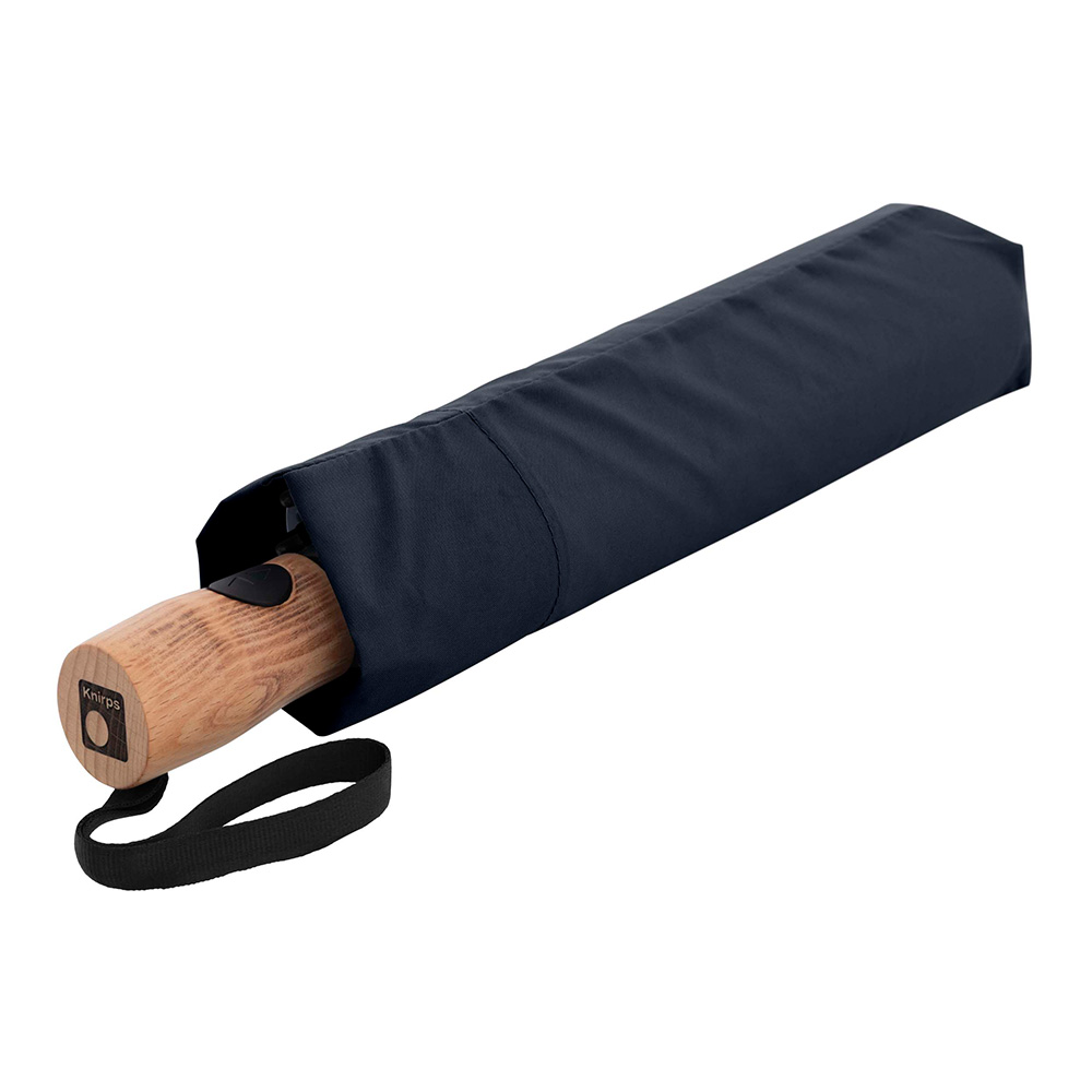 Knirps® Timber Duomatic Taschenschirm Navy