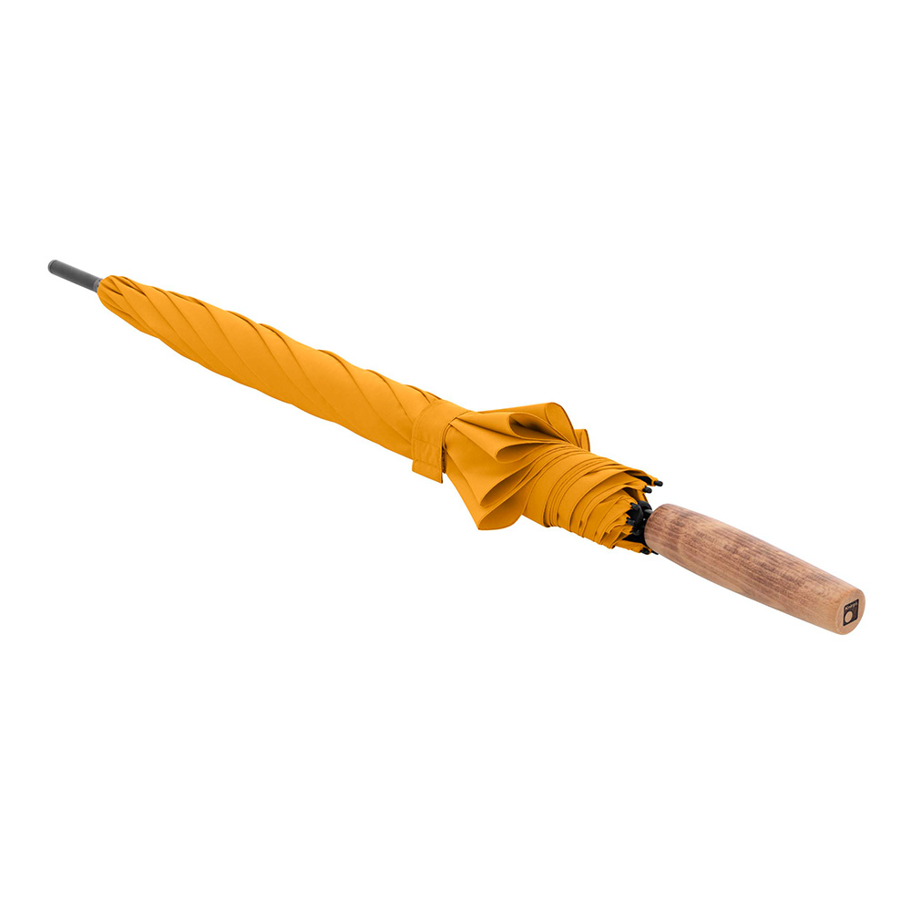 Knirps® Schirm Timber Stick Automatic Curcuma