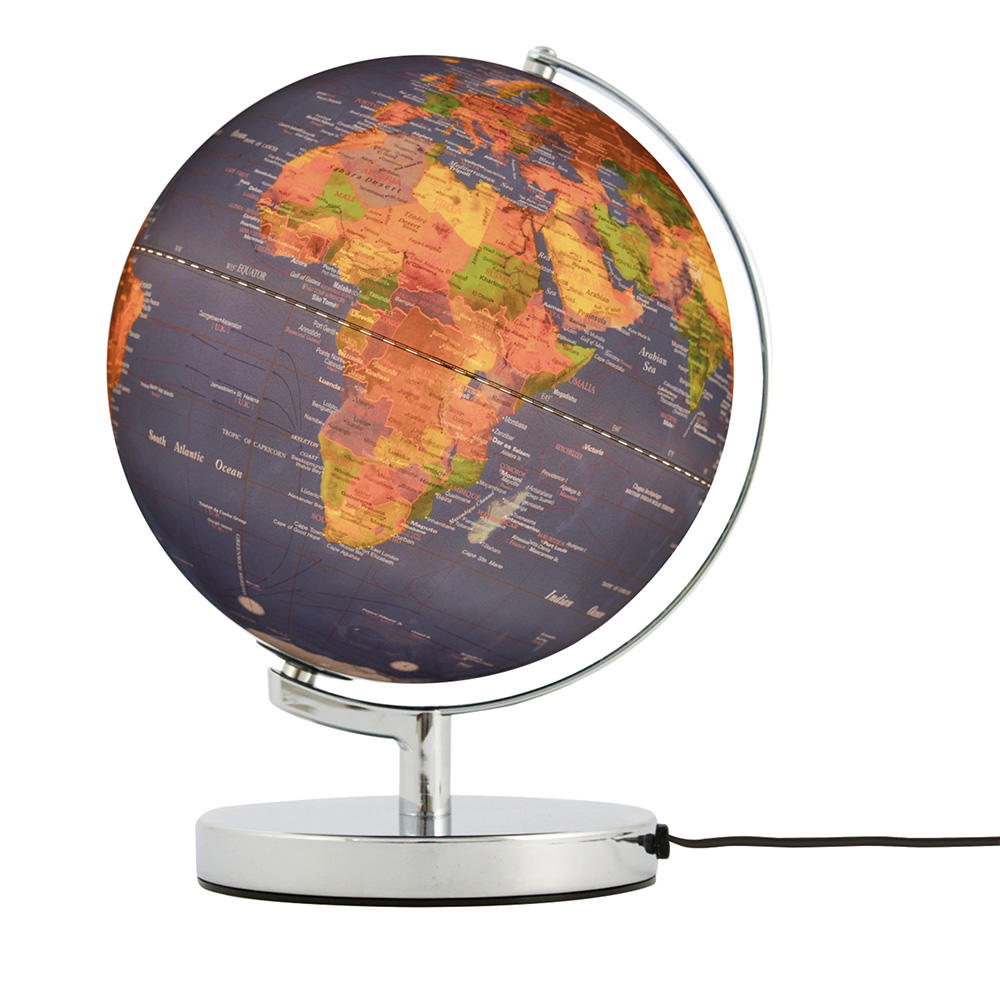 Werbeartikel Globus Terra-Light Nachtansicht