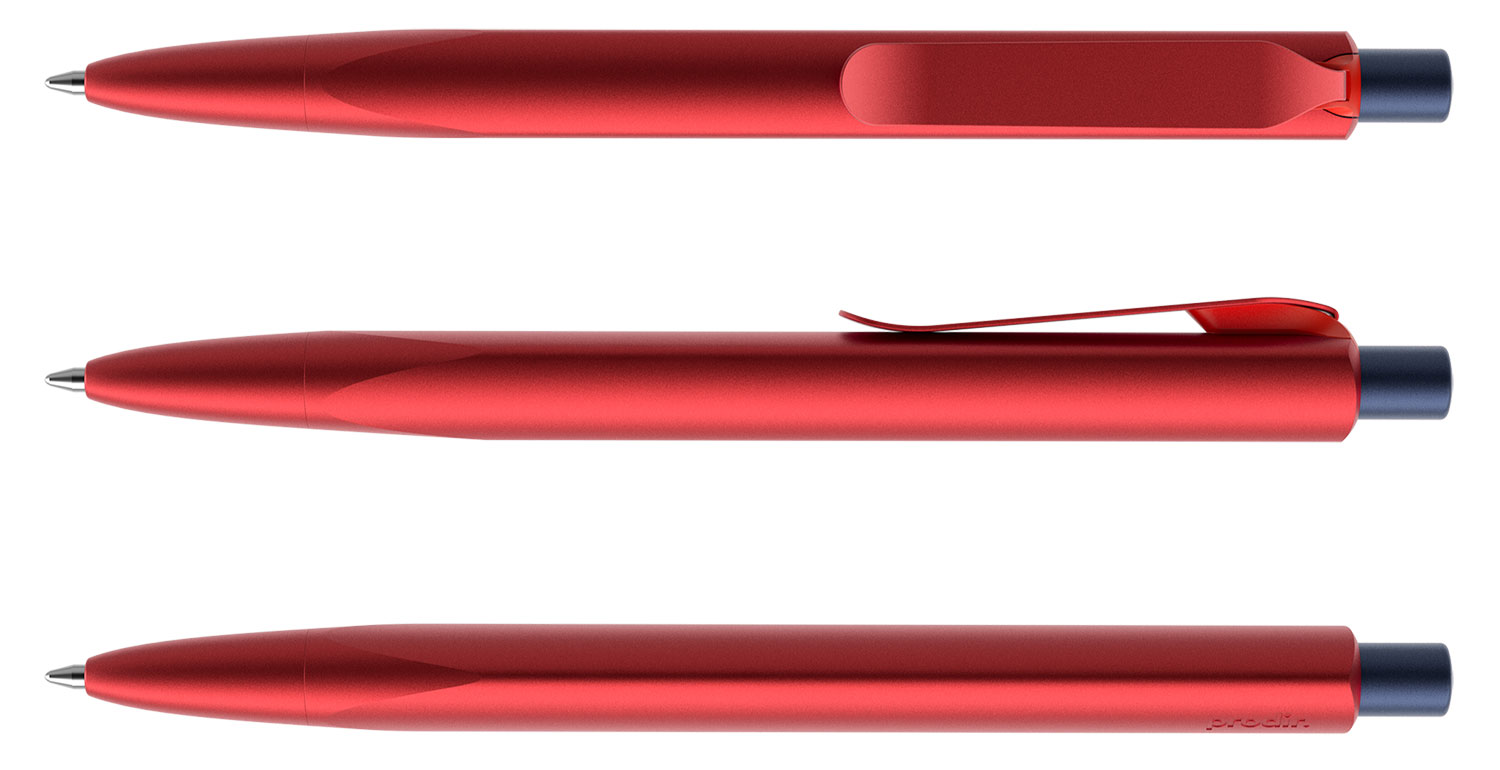 Prodir Kugelschreiber MS8 PSS S16 S63 Red Jasper-Cobalt Blue