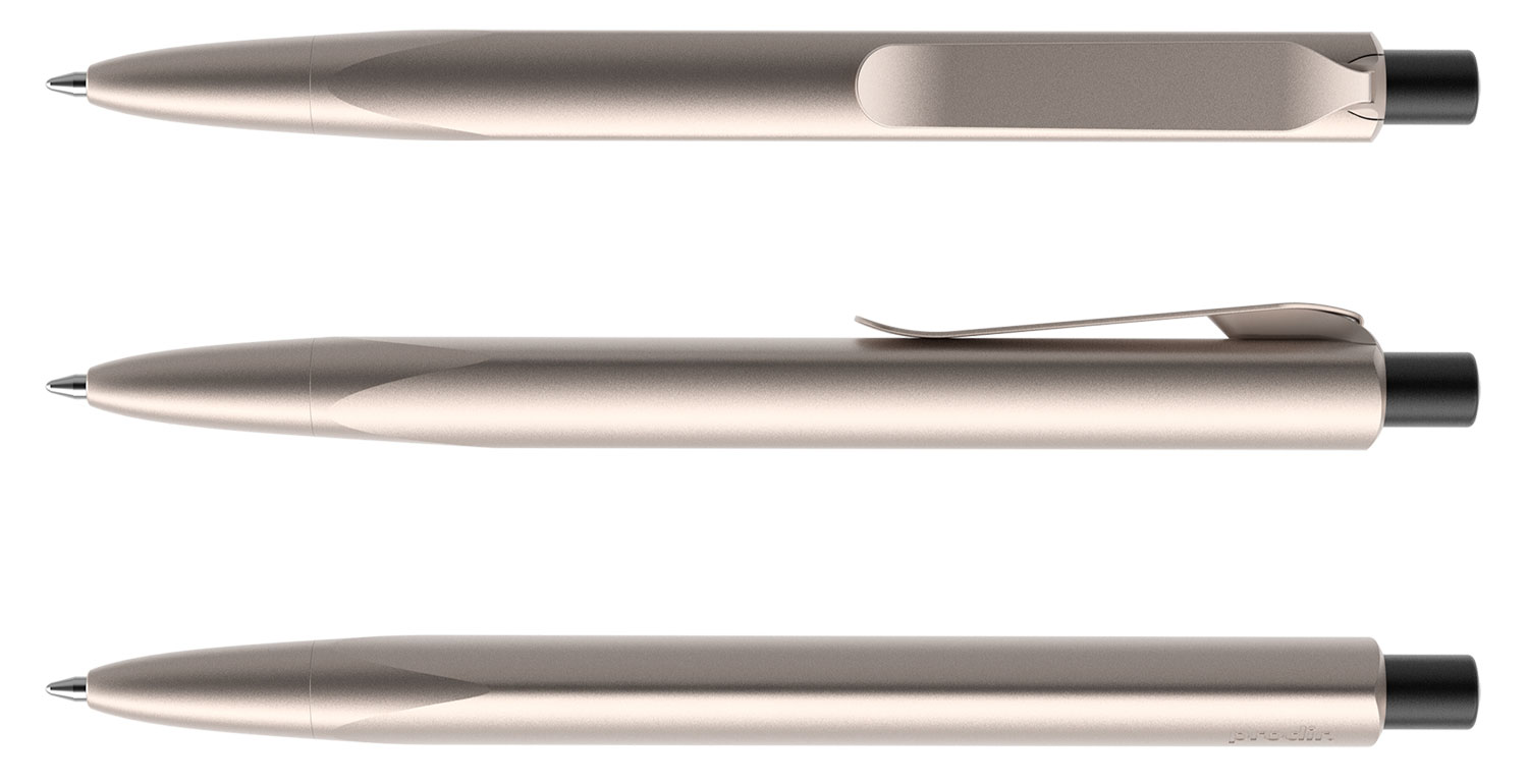 Prodir Kugelschreiber MS8 PSS S03 S80 Silk-Black